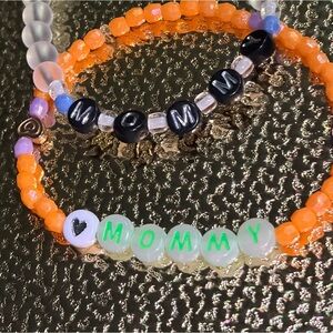 Beaded Bracelets “Mommy”